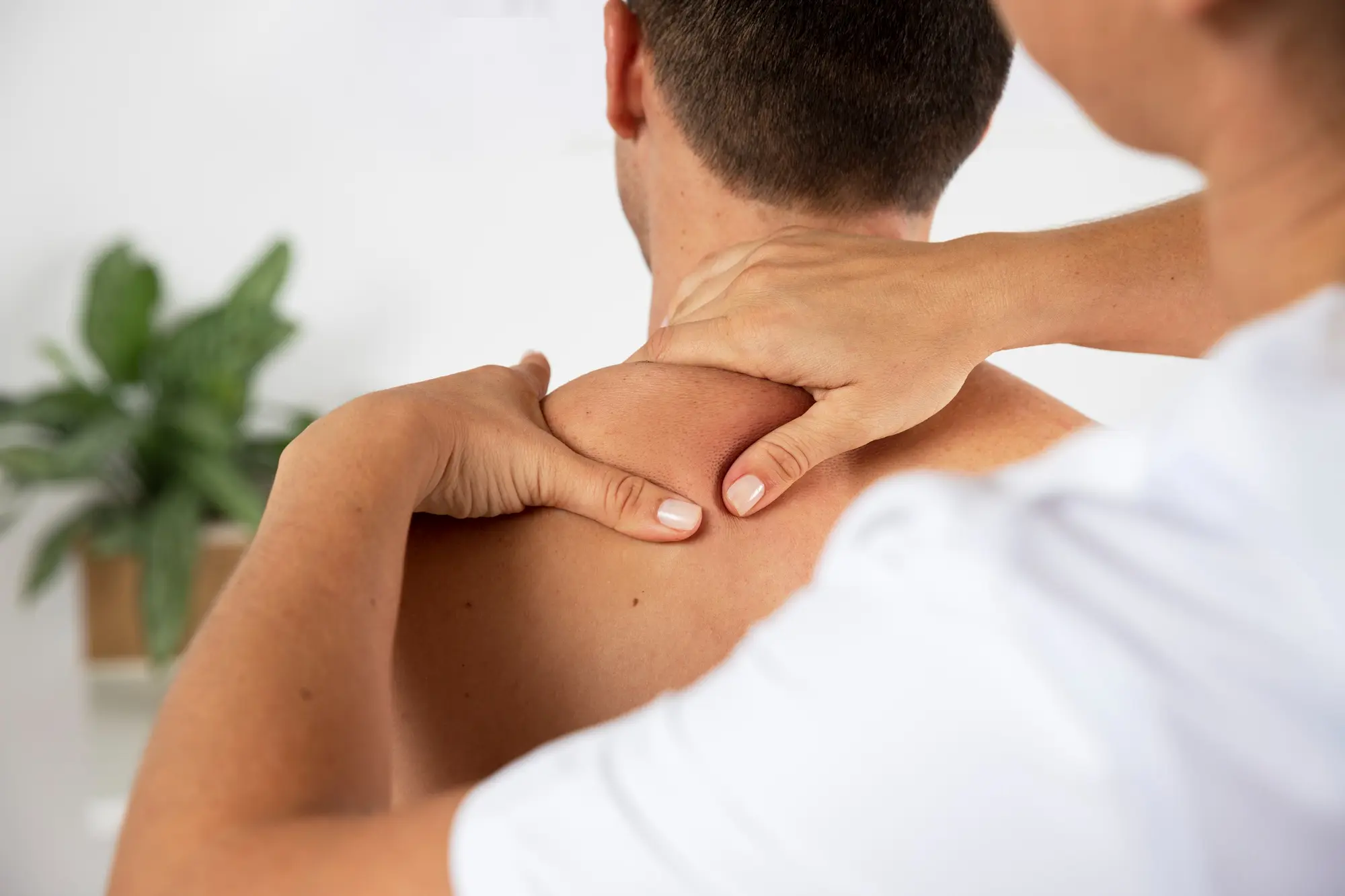 Nek en schouder massage